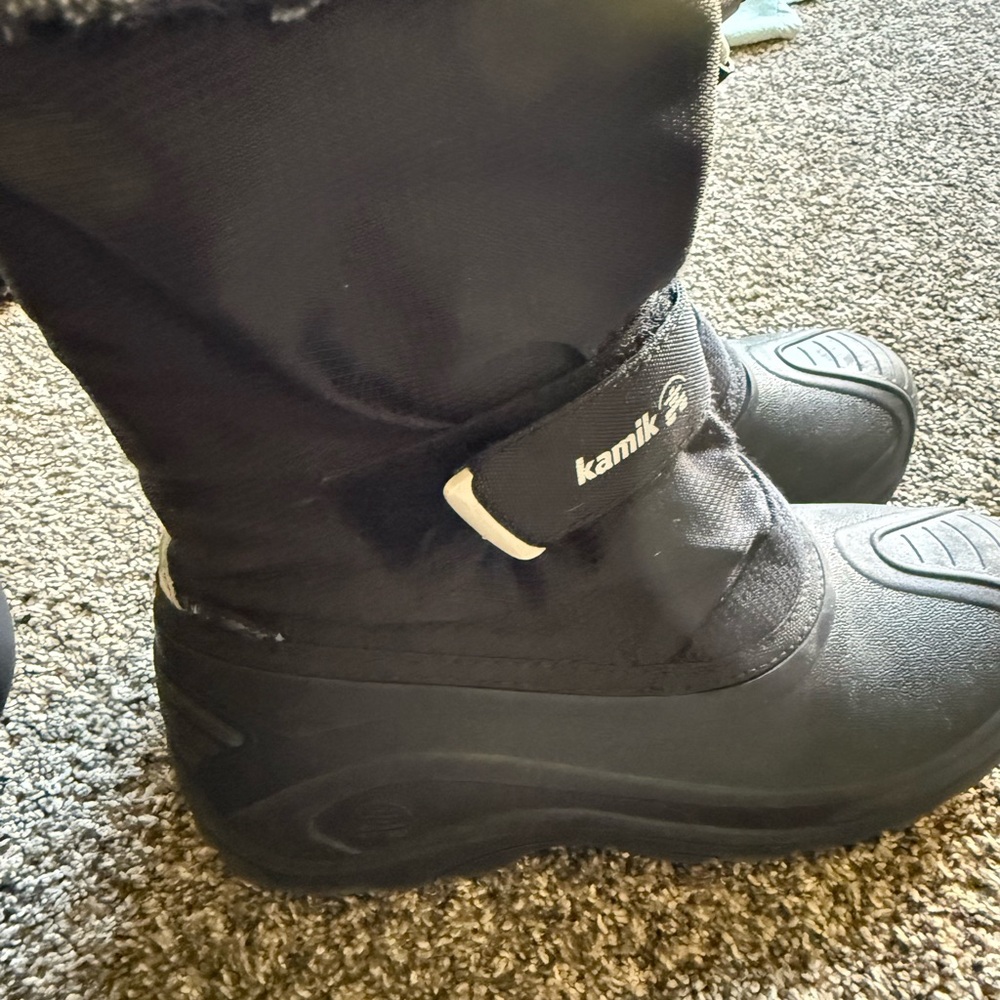 Kamik -40° rated Waterbug Black Snow Boots
